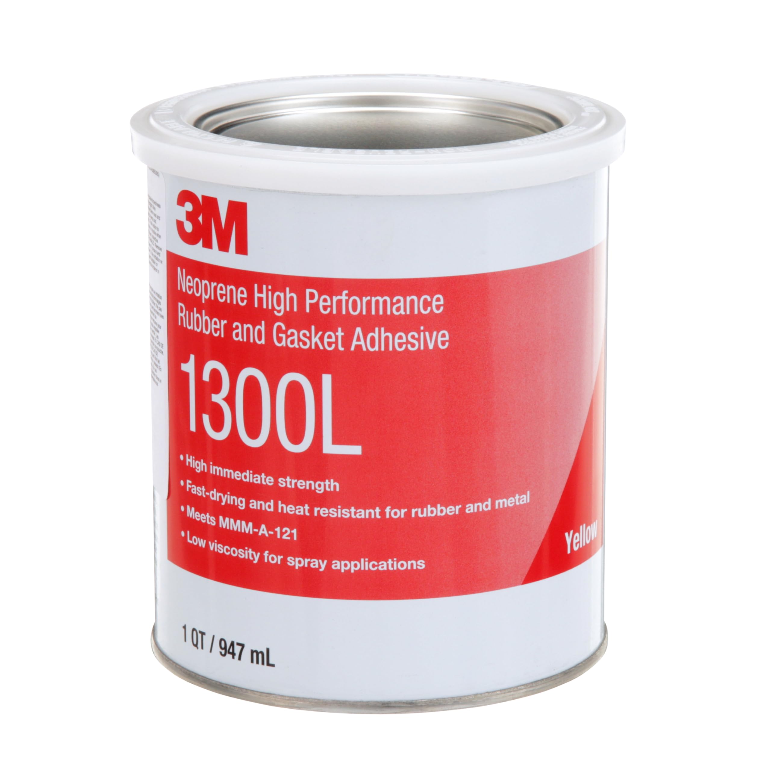 3M 1300L Yellow Neoprene High Performance Rubber and Gasket